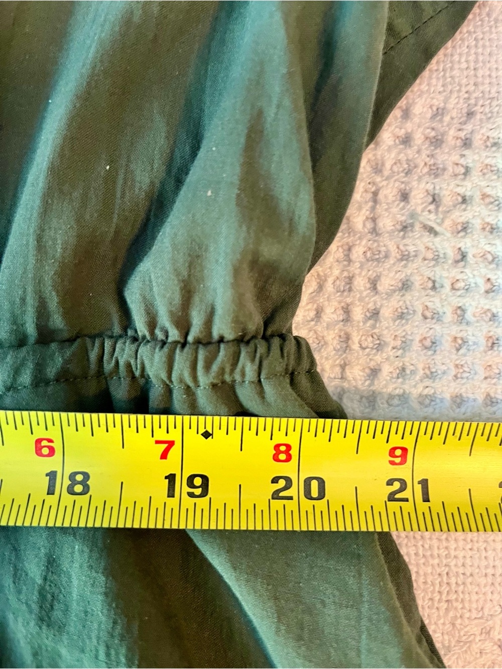 Terra & Sky Olive Green Button-Front Dress for Summer - Picture 6 of 9